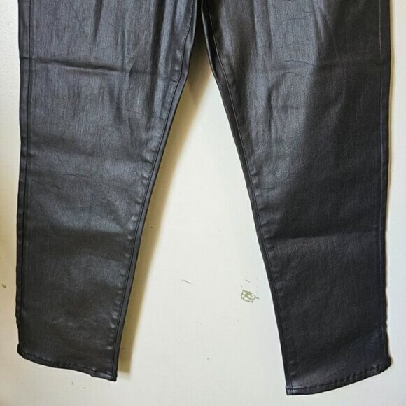 NWT DAZE DENIM DAILY DRIVER IN COATED ASPHALT BLACK PANTS STRETCHY SIZE 31 - Picture 7 of 15